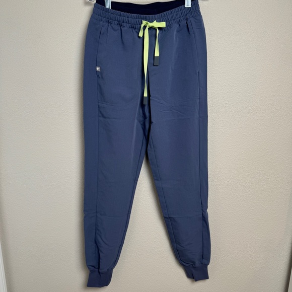 Figs Technical Collection Mari Jogger Scrub Pants‎ Size XXS  Space Navy NEW - Picture 9 of 9